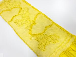 正絹　振袖用　絞り　帯揚げ